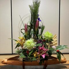 奈良県明日香村｜お宿キトラの新年の生花