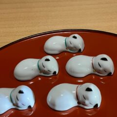 奈良県明日香村｜お宿キトラの猫の箸置き