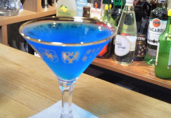 明日香のお宿キトラオリジナルのカクテル「キトラの空」